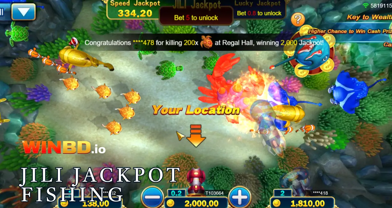 JILI Jackpot Fishing রিভিউ: জ্যাকপট জেতার চূড়ান্ত গাইড 2 JILI Jackpot Fishing Screen